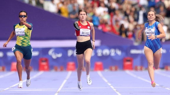 Sportschau Paralympics 2024 - Vaske Und Roß Im 200-meter-vorlauf