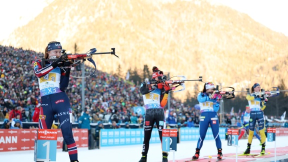 Sportschau Wintersport - Die Staffel Der Frauen In Ruhpolding - Die Zusammenfassung