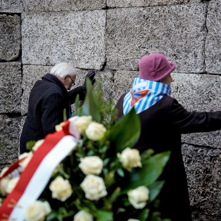 Gedenken in Auschwitz