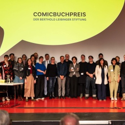 10. Preisverleihung des Comicbuchpreises an Franz Suess für Graphik Novel "Jakob Neyder" der Berthold Leibinger Stiftung