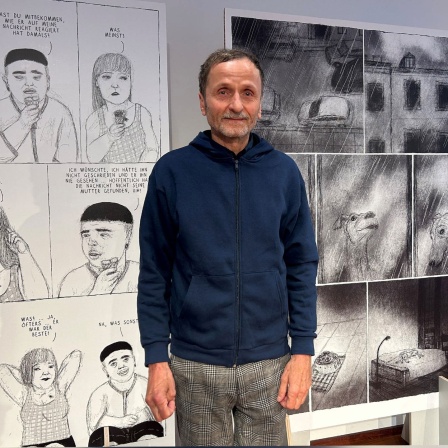 Porträt Franz Suess, Comicbuchpreis für Graphik Novel "Jakob Neyder" der Berthold Leibinger Stiftung
