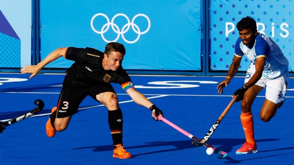 Sportschau Olympia 2024 - Hockey: Halbfinale Ger - Ind (m) Im Re-live