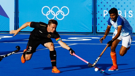 Sportschau Olympia 2024 - Hockey: Halbfinale Ger - Ind (m) Im Re-live