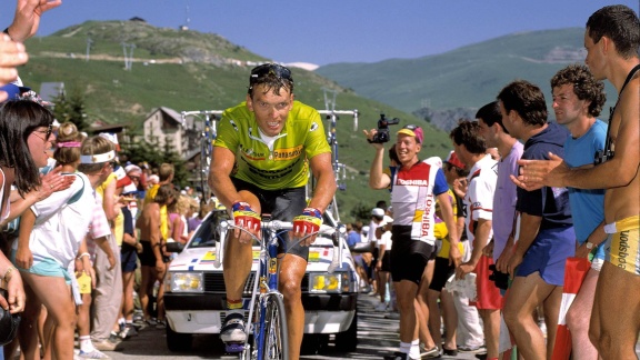 Sportschau Tour De France - Souvenirs - Olaf Ludwig, Premierensieger Und Sprinter In Grün
