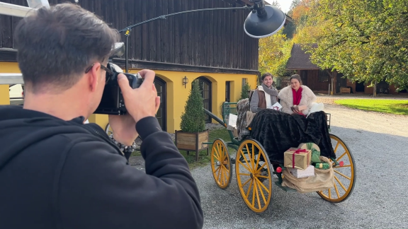 Sturm Der Liebe - Behind-the-scenes Beim Weihnachtsshooting