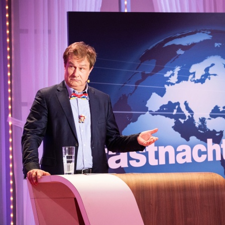 Kabarettist Lars Reichow bei der Fastnachtsveranstaltung Mainz bleibt Mainz