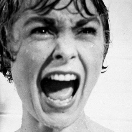  Janet Leigh als Marion Crane in einer Szene des Films "Psycho".