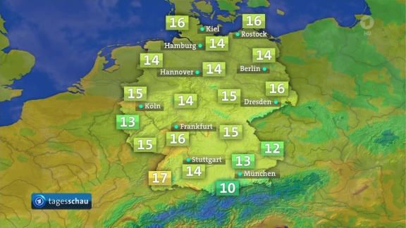 Tagesschau - Die Wetteraussichten