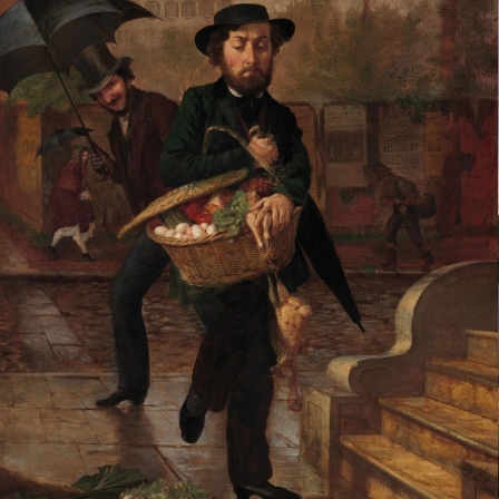 Lilly Martin Spencer: Der erste Einkauf des jungen Ehemanns (1854)