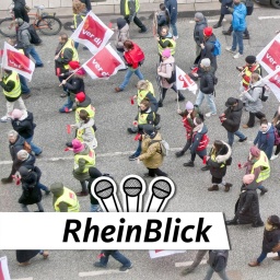 Streik Rheinblick