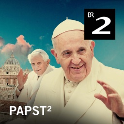 Montage: Papst Benedikt und Papst Franziskus, im Hintergrund der Vatikan | Bild: BR/Johannes Moths, mauritius images/UPI/Alamy/Alamy Stock Photos, Isarfilm/Paul-Georg Busse; Montage: BR