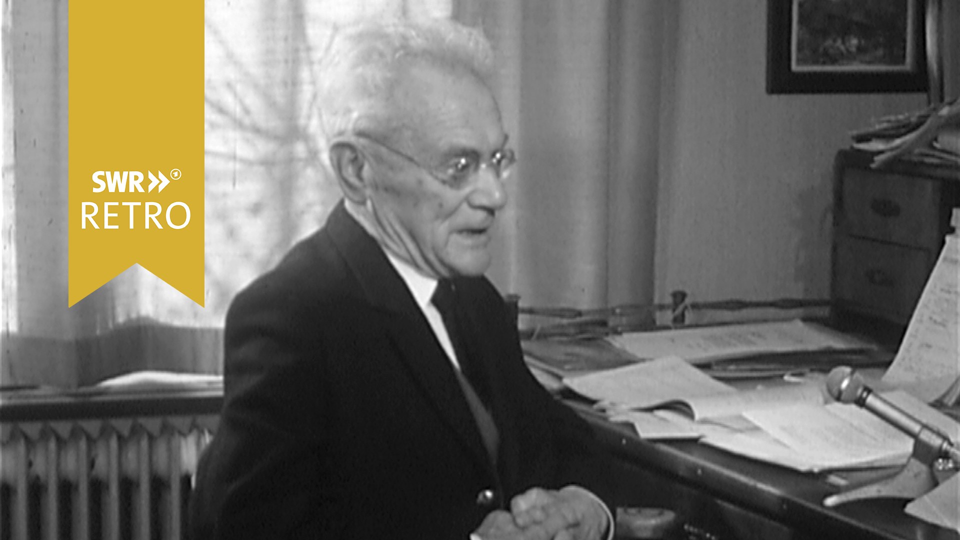 SWR Retro Abendschau Das Porträt Professor Karl von Frisch, Zoologe