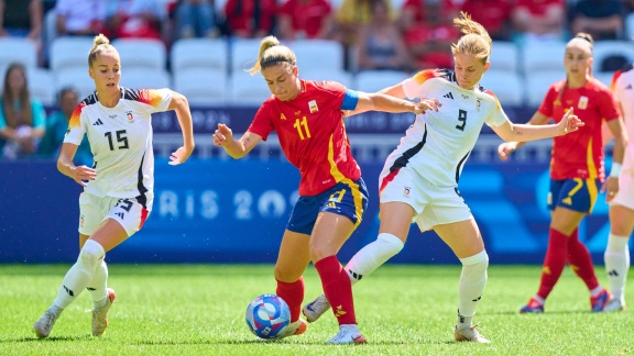 Sportschau Olympia 2024 - Fußball: Spiel Um Bronze, Esp - Ger (f) Im Re-live