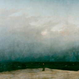 Gemälde von Caspar David Friedrich: Der Mönch am Meer
