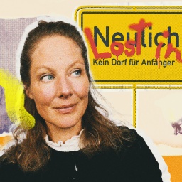 Episodengrafik zum Hörspiel "Lost in Neulich". Im Bild: Tessa Mittelstaedt 