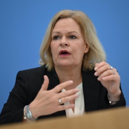 Nancy Faeser (SPD), Bundesinnenministerin