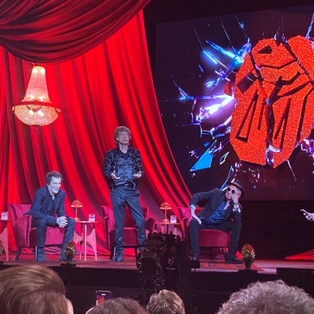 Die Rolling Stones stellen bei einer PK in London ihr neues Album vor