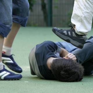 Gewalt unter jungen Schulkindern