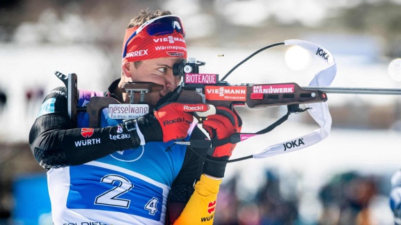 Sportschau Wintersport - Die Biathlon-staffel Der Männer - Die Zusammenfassung