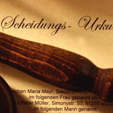Scheidungsurkunde