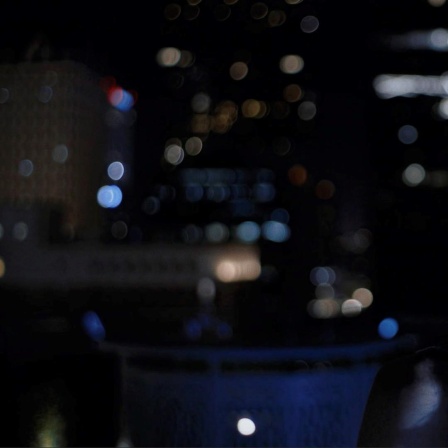 Eine Frau in der Nacht