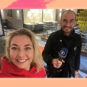 Dr. Mark Benecke und Sissy Metzschke Selfie