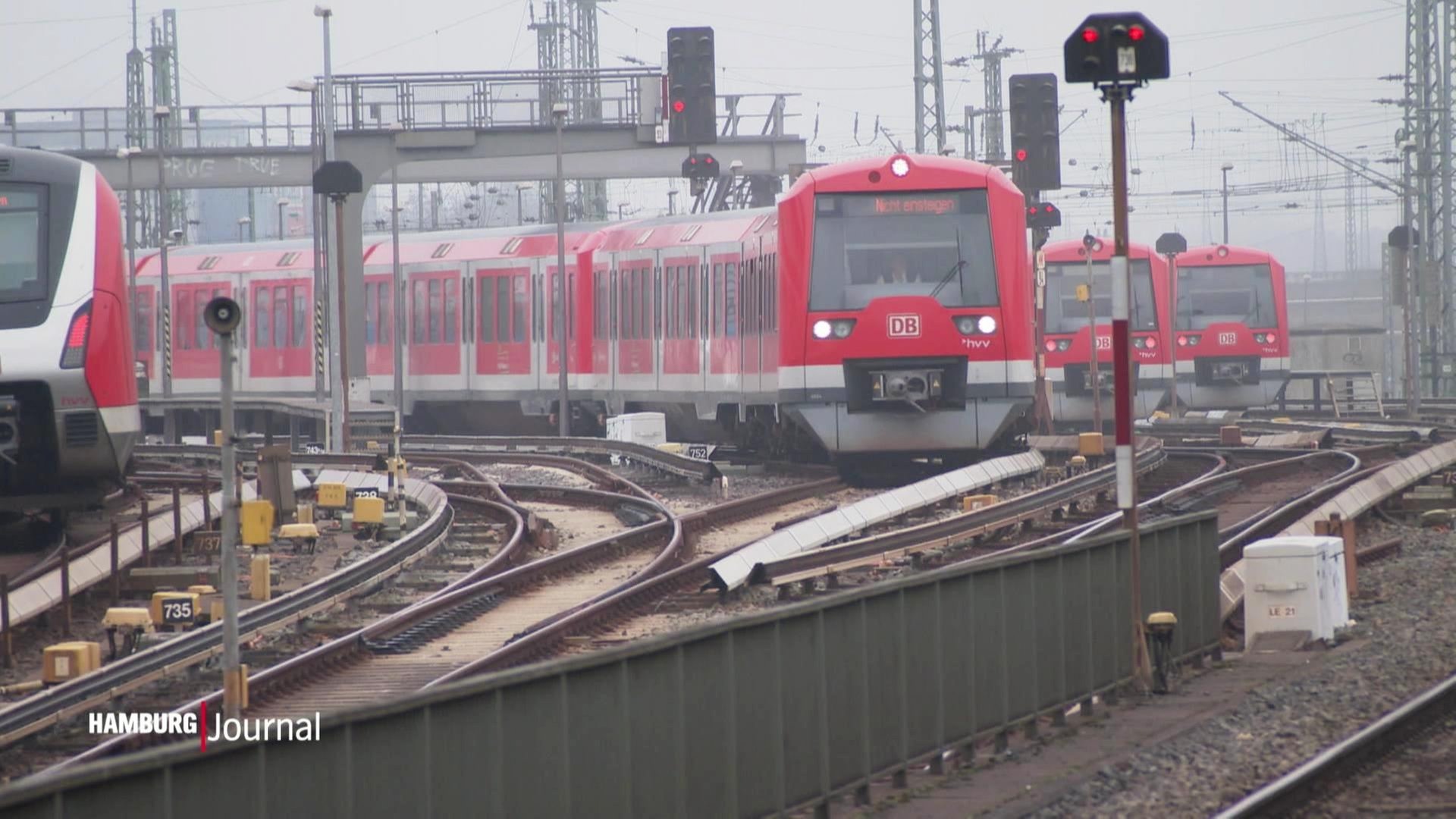 Hamburg Journal: Sperrungen Im Hamburger Zugverkehr Zu Den ...