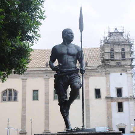 Statue von Zumbi dos Palmares