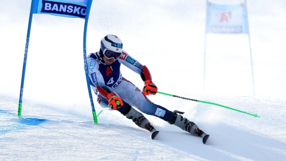 Sportschau Wintersport - Riesenslalom Der Männer In Bansko - Der Erste Lauf
