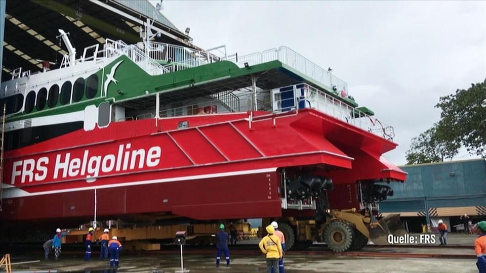 fahrzeit katamaran von hamburg nach helgoland