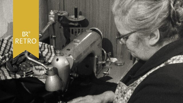 Textilfertigung in Heimarbeit | Bild: BR Archiv