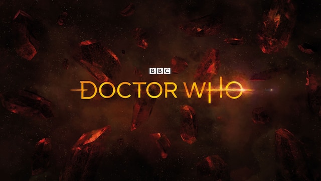 Sendungslogo mit der Aufschrift "Doctor Who - The complete eleventh series"