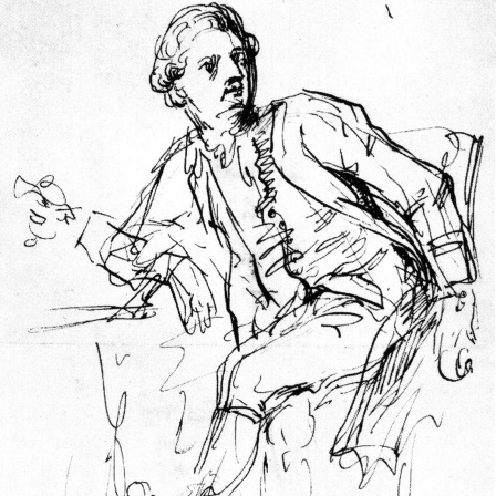 Goethe in Rom 1786 / Tischbein