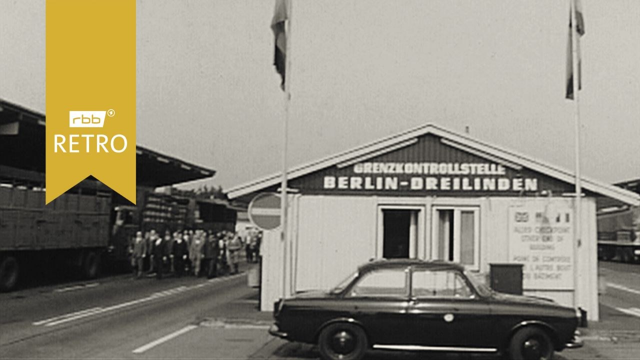 Rbb Retro - Berliner Abendschau: Grenzpolizisten Aus Helmstedt In ...