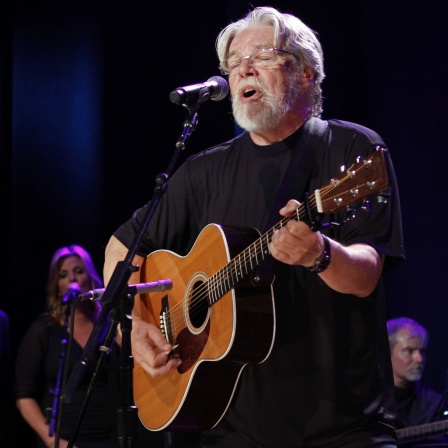 Bob Seger (Musiker, Komponist, Produzent, Textdichter, Gitarrist, Sänger) tritt auf in der Country Music Hall of Fame in Nashville, Tennessee