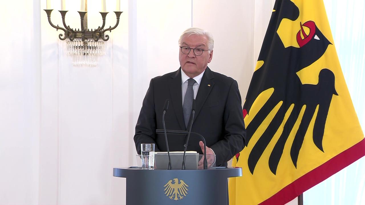 ARD Sondersendung: Rede des Bundespräsidenten Lage der Nation | ARD Mediathek