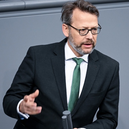 Otto Fricke, (FDP) spricht bei der Sitzung im Bundestag.