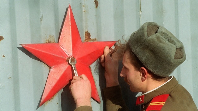 Soldat der Sowjetunion.