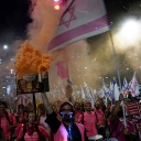 Isreal: Menschen protestieren gegen die Pläne der Regierung von Premierminister Netanjahu, das Justizsystem zu reformieren. 