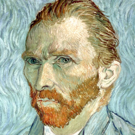 Ein Selbstportrait von Vincent van Gogh