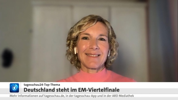 Sportschau Uefa Euro 2024 - Julia Büchler über Den Viertelfinaleinzug Des Dfb-teams