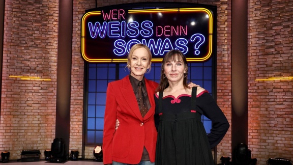 Wer Weiß Denn Sowas? - Katja Flint Und Meret Becker - 5. April 2023 - 11:15 Uhr