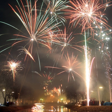 Silvester Feuerwerk zum Jahreswechsel