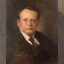 Max Reger (Gemälde von Ludwig Nauer nach einer Fotografie aus dem Jahre 1913.)