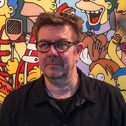 Alexander Braun hat zum 35. Geburtstag der Simpsons eine Ausstellung in Dortmund kuratiert. 