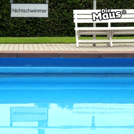 Schwimmbad, menschenleer
