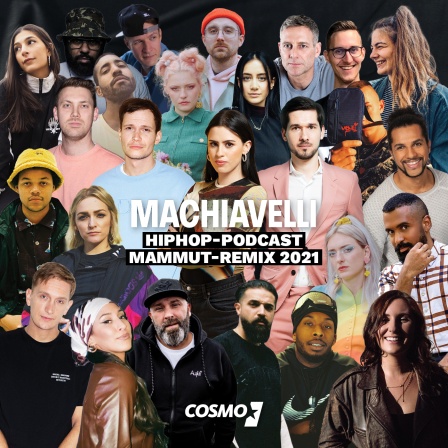 Machiavelli - Collage aus Gastgeber:innen und Podcaster:innen des vergangenen Jahres