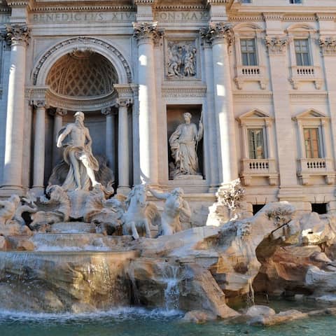 Der Trevi-Brunnen in Rom (Foto: imago images / Kai Koehler)