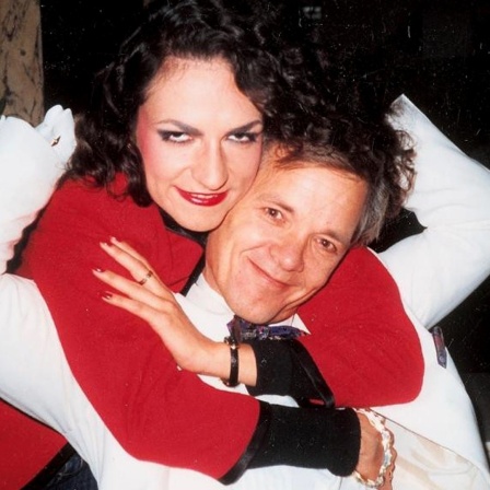 Jack Unterweger mit seiner engen Freundin Margit Haas, 1990. 