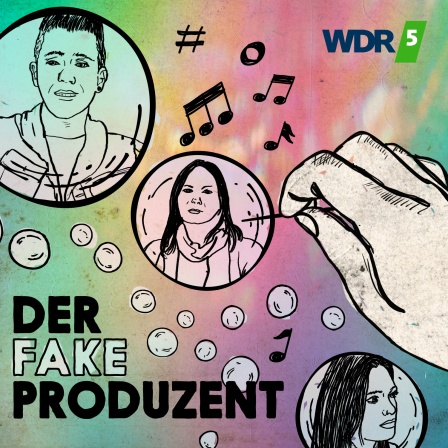 Illustration WDR5 Tiefenblick "Der Fakeproduzent"